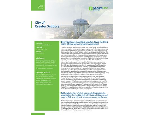 City of Greater Sudbury