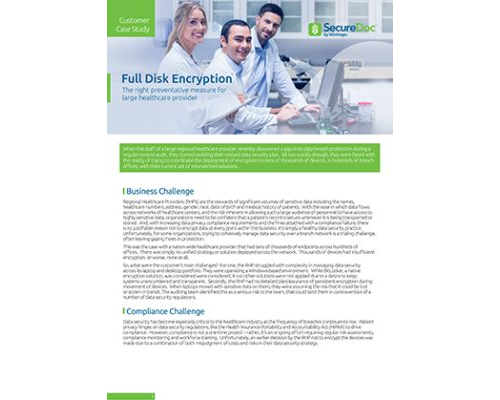 Full Disk Encryption
