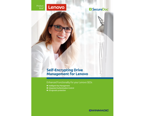 Self-Encrypting Drive Management for Lenovo