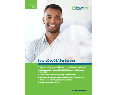 SED OSA for Servers