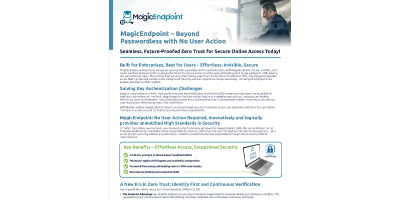 MagicEndpoint Brochure