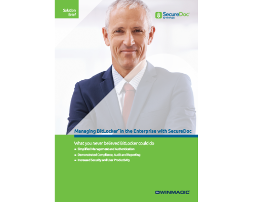 Managing BitLocker in the Enterprise with SecureDoc